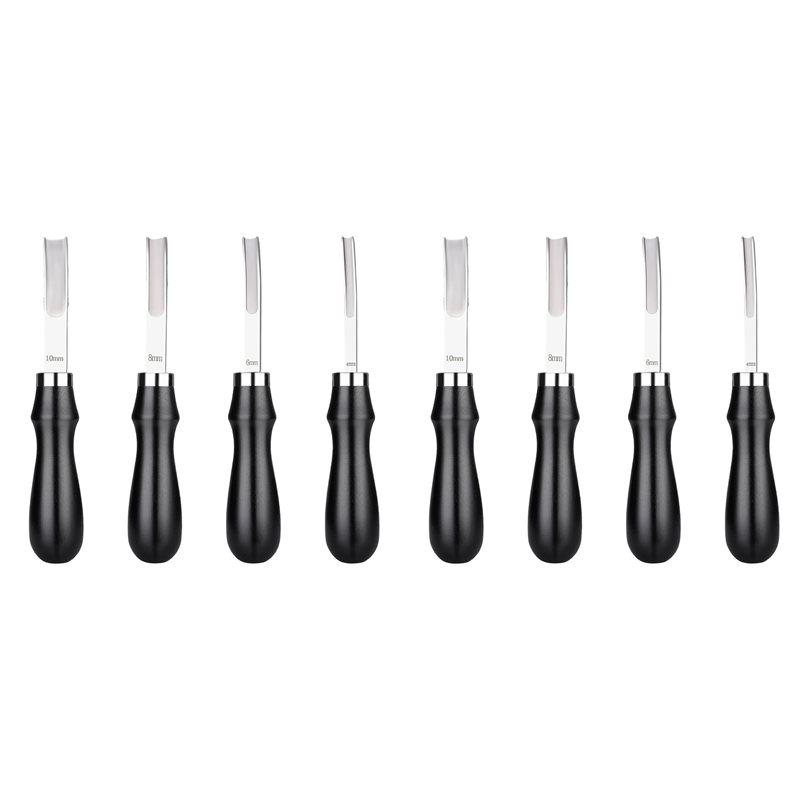 Leather Edge Beveler Set - ชุดเครื่องมือตัดขอบหนัง 8X 4 ขนาด ตามเทรนด์ปี 2026