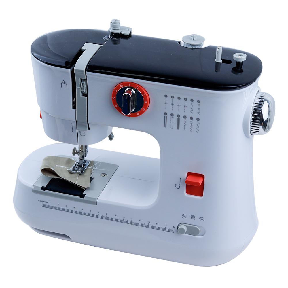 Overlock Sewing Machine 4 Thread - จักรเย็บผ้า Overlock อัตโนมัติ, ไฟฟ้าในบ้าน, เดสก์ท็อปขนาดเล็ก, การรับประทานอาหารอเนกประสงค์,