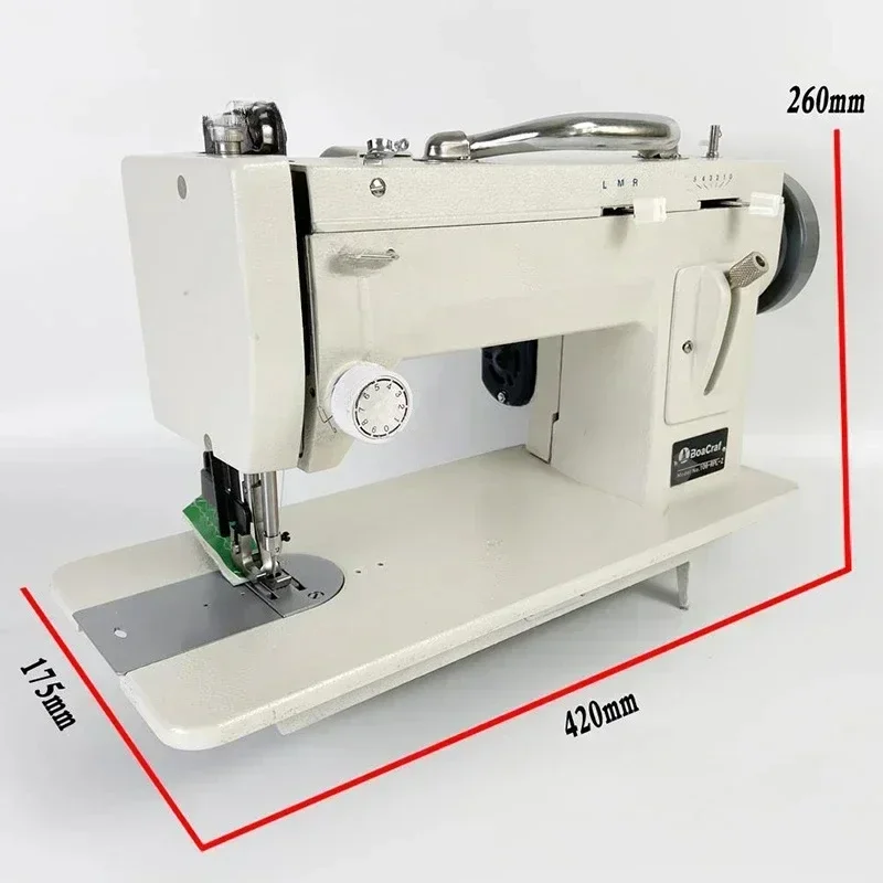Leather Sewing Machine Walking Foot - จักรเย็บผ้าไฟฟ้าสำหรับงานหนัก วัสดุหนา พร้อมตีนผีแบบเดิน 7'/ 9' นิ้ว