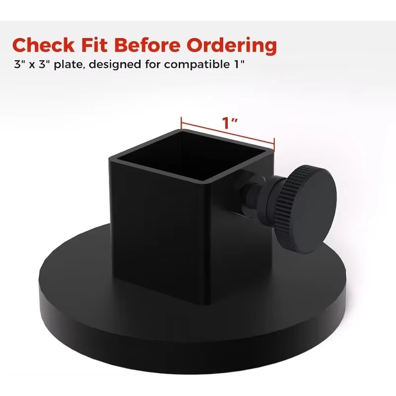 Leather Cutting Die Press - แผ่นเหล็กกล้าคาร์บอนสีดำ ขนาด 3 นิ้ว สำหรับงานปั๊มหนัง ตัด