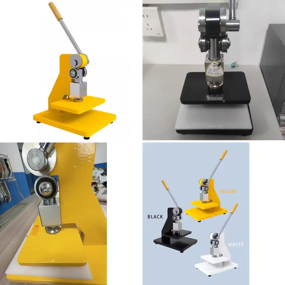 Leather Cutting Die Press - เครื่องตัดแบบกดมือ Qwinn 2026 ขายดี พร้อมใบมีดเจาะและปรับระดับ สำหรับตัดหนังและเจาะรูขนาดเล็ก