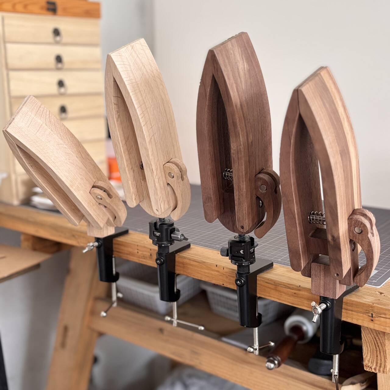 Leather Stitching Pony Clamp - 1PC แบบพกพาหนังเย็บ CLAMP Stitch PONY ตารางเดสก์ท็อปเย็บ