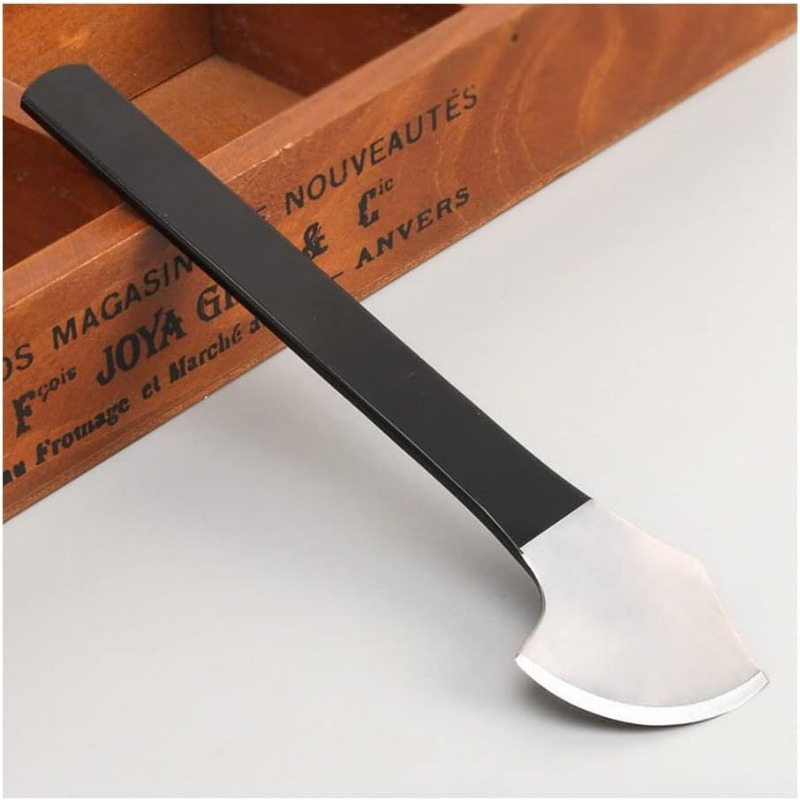 Leather Edge Beveler Set - มีดตัดหนัง 2 ชิ้น ใบมีดคม สำหรับงานฝีมือ DIY
