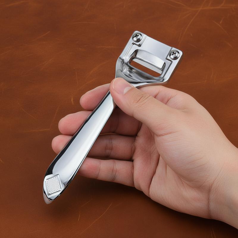 Leather Skiving Machine - มีดตัดหนัง 1 ชุด สำหรับงานแกะสลักและตัดแต่งหนัง DIY พร้อมใบมีดปรับระดับได้