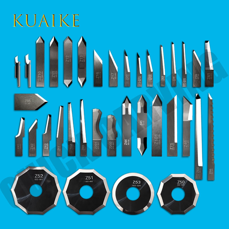Leather Splitting Machine - ใบมีดสั่นสะเทือน 10 ชิ้น สำหรับเครื่องตัดหนังแบบสั่น CNC รุ่น
