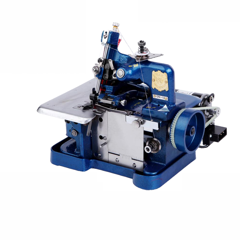 Overlock Sewing Machine 4 Thread - 220V/180W/250W จักรเย็บผ้า Overlocking ขนาดเล็กไฟฟ้า Overlocking เครื่องถักเสื้อผ้าการประมวลผลเครื่องมือ