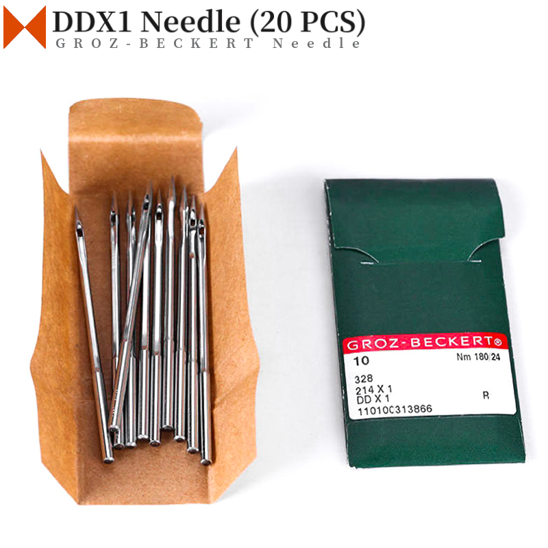 Sewing Machine Servo Motor 750W - 20 PCS DDX1 Groz-Beckert เข็มสำหรับ Heavy
