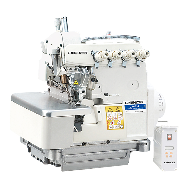 Overlock Sewing Machine 4 Thread - จักรเย็บผ้าโอเวอร์ล็อคความเร็วสูง 4 เส้นด้าย รุ่น MO 6714
