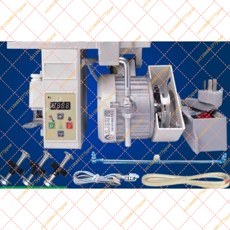 Sewing Machine Servo Motor 750W - มอเตอร์เซอร์โวไร้แปรงถ่าน 750W แบบเงียบ สำหรับจักรเย็บผ้าแบบเข็มคู่พร้อมเครื่องตัดขอบ