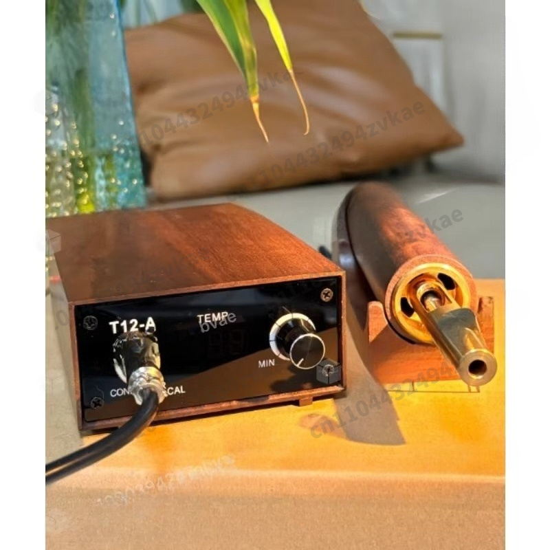 Leather Creaser Machine - เครื่องมือทำร่องขอบหนังด้วยความร้อน สำหรับงานปั๊มหนัง 72W220V เครื่องปั๊มขอบหนังด้วยความร้อนอิเล็กทรอนิกส์ ตราประทับทองเหลือง