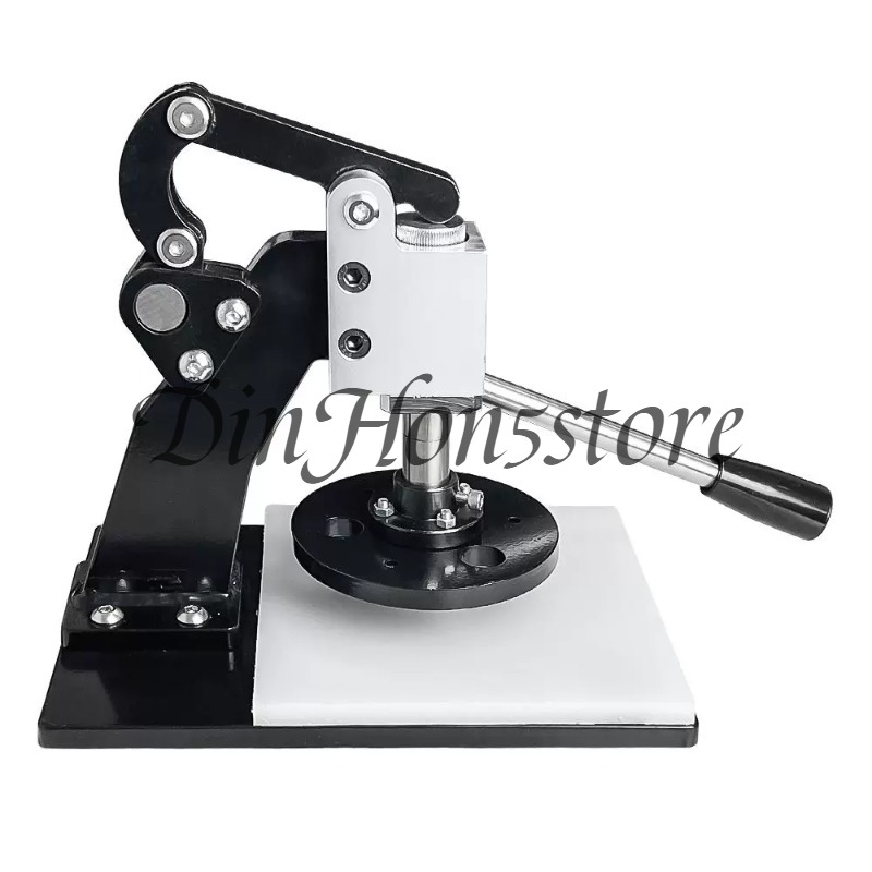 Leather Cutting Die Press - เครื่องตัดแบบกดด้วยมือ เครื่องเจาะหนังแบบแมนนวลขนาดเล็ก เครื่องตัดตัวอย่างหนังขนาดเล็ก