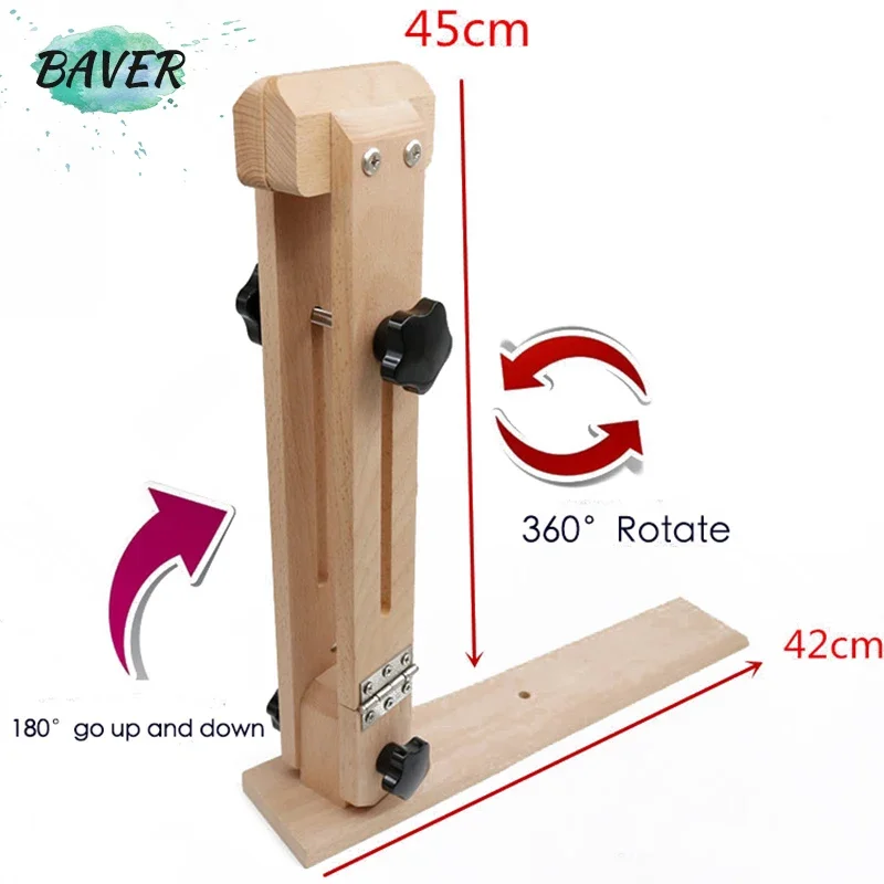 Leather Stitching Pony Clamp - BAVER ขั้นสูงโต๊ะเดสก์ท็อปหนัง CRAFT Lacing เย็บ PONY