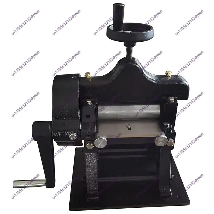 Leather Splitting Machine - คู่มือเครื่องแยกหนังแบบมือโยกสำหรับโรงงานผลิตหนังขนาดเล็ก พร้อมมีด ดีไซน์เยอรมัน เครื่องแยกหนังแบบมือโยก