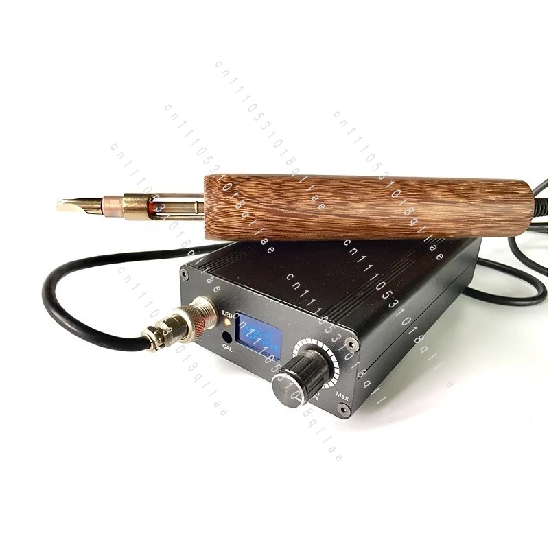Leather Creaser Machine - เครื่องรีดขอบหนังไฟฟ้า 220V/110V สำหรับงานเครื่องหนัง พร้อมด้ามจับ DIY ชุดเครื่องมือรีดขอบหนัง