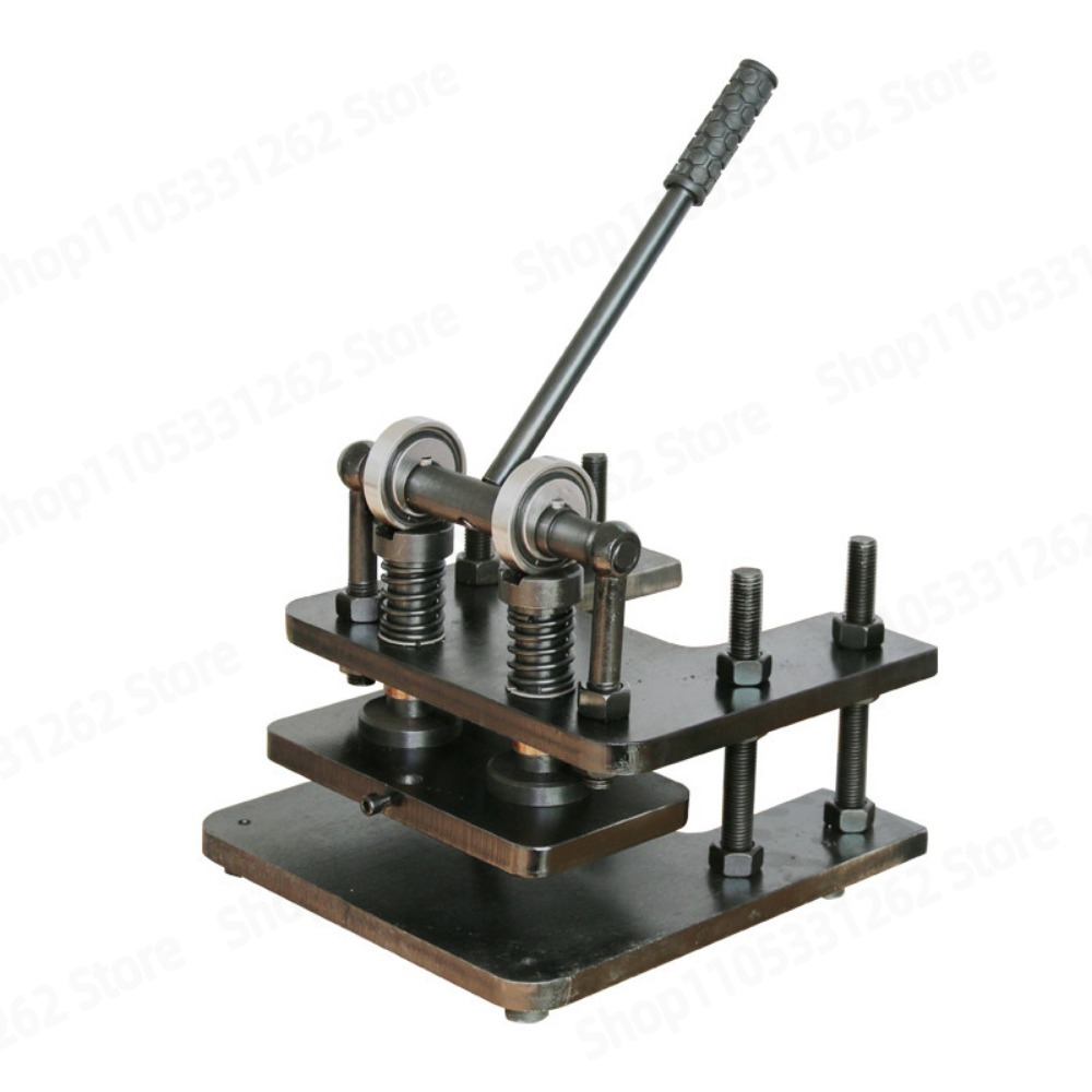 Leather Cutting Die Press - เครื่องตัดแบบแมนนวลขนาดเล็ก IGE-001 สำหรับตัดผ้าและหนัง