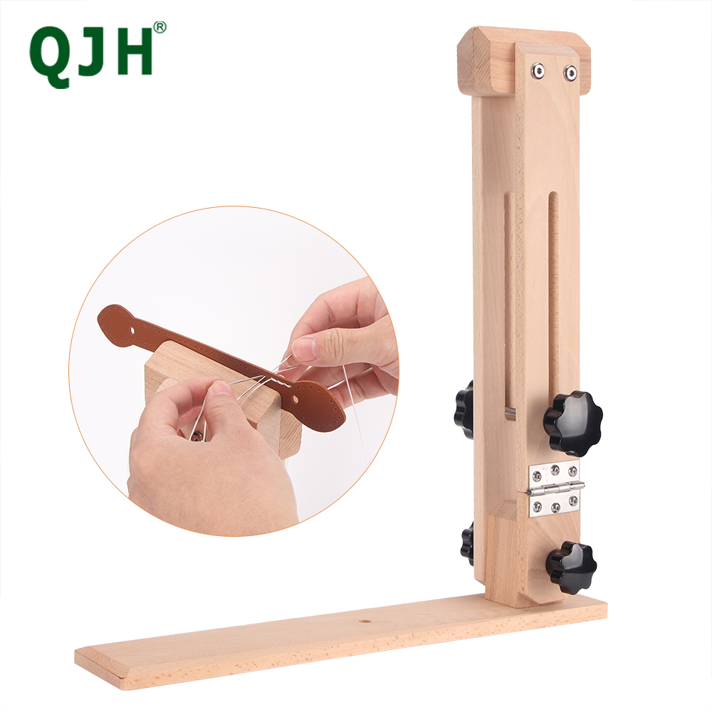 Leather Stitching Pony Clamp - QJH หนังเย็บ Pony เย็บม้าตารางเดสก์ท็อป DIY เย็บ
