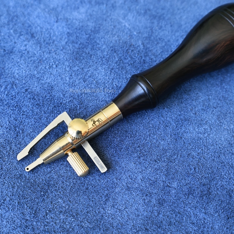 Leather Edge Beveler Set - เครื่องมือตัดเย็บงานหนัง DIY สำหรับกระเป๋า/เข็มขัด ตัดเส้น ตัดขอบ เครื่องมืออเนกประสงค์สำหรับงานหนัง