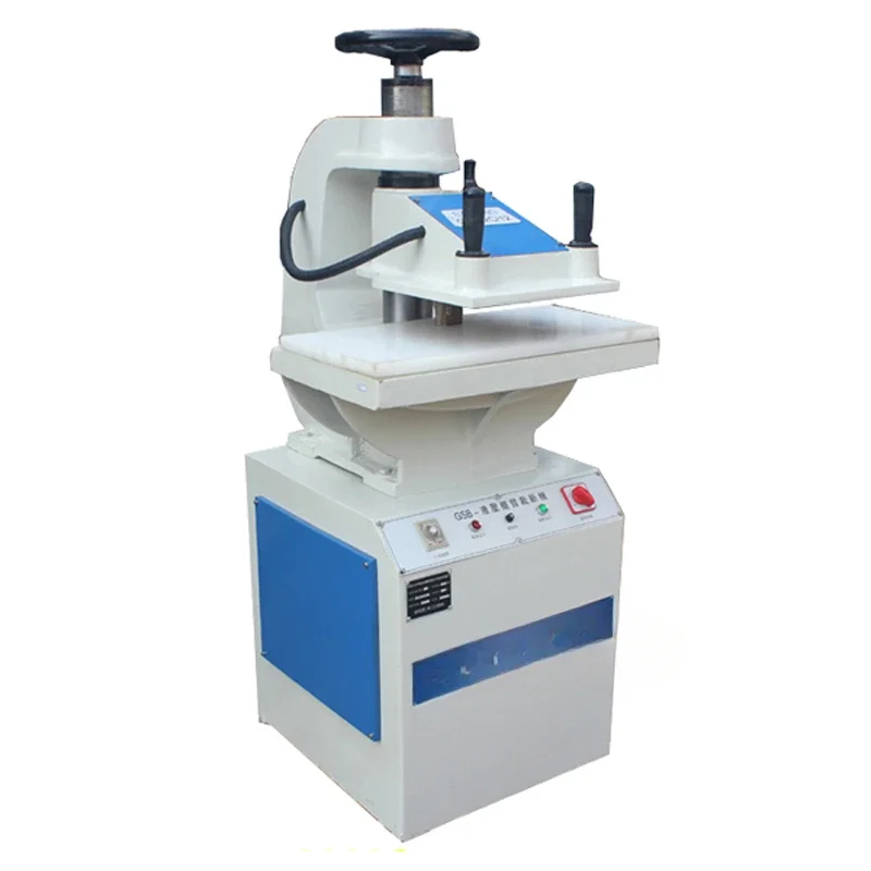 Leather Cutting Die Press - เครื่องตัดไฮดรอลิกแบบแขนแกว่ง GSB-2C/12B สำหรับตัดวัสดุรองเท้า หนัง และผ้า