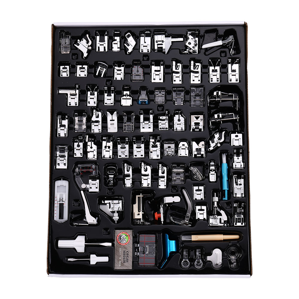 11-82 ชิ้น/เซ็ตจักรเย็บผ้า Pre - Overlock Sewing Machine 4 Thread บทวิจารณ์และราคา