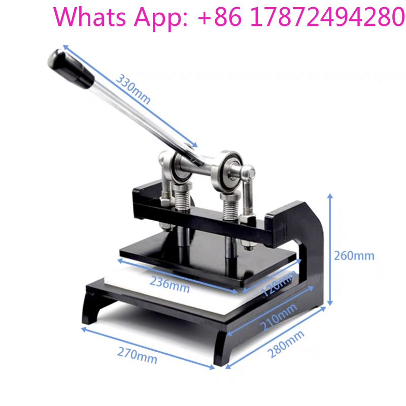 เครื่องตัดแบบกดด้วยมืออเนกประส - Leather Cutting Die Press บทวิจารณ์และราคา