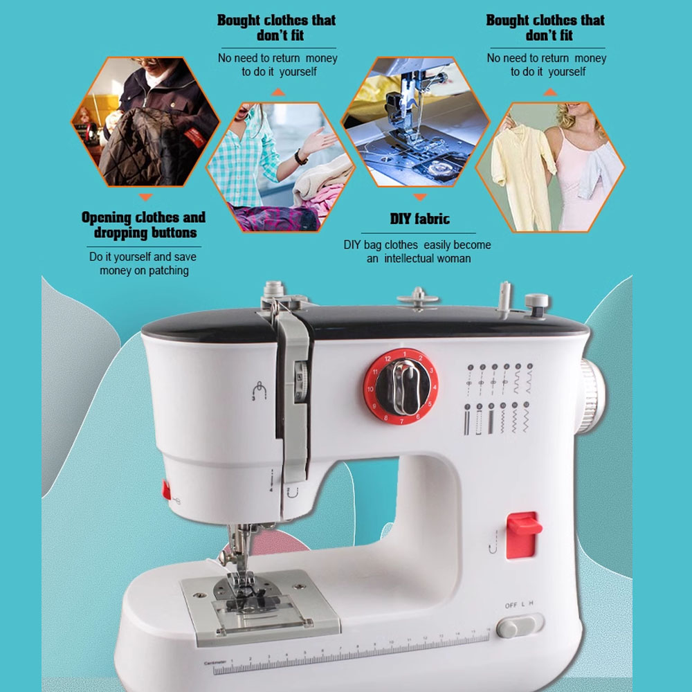 จักรเย็บผ้า Overlock อัตโนมัติ - Overlock Sewing Machine 4 Thread บทวิจารณ์และราคา