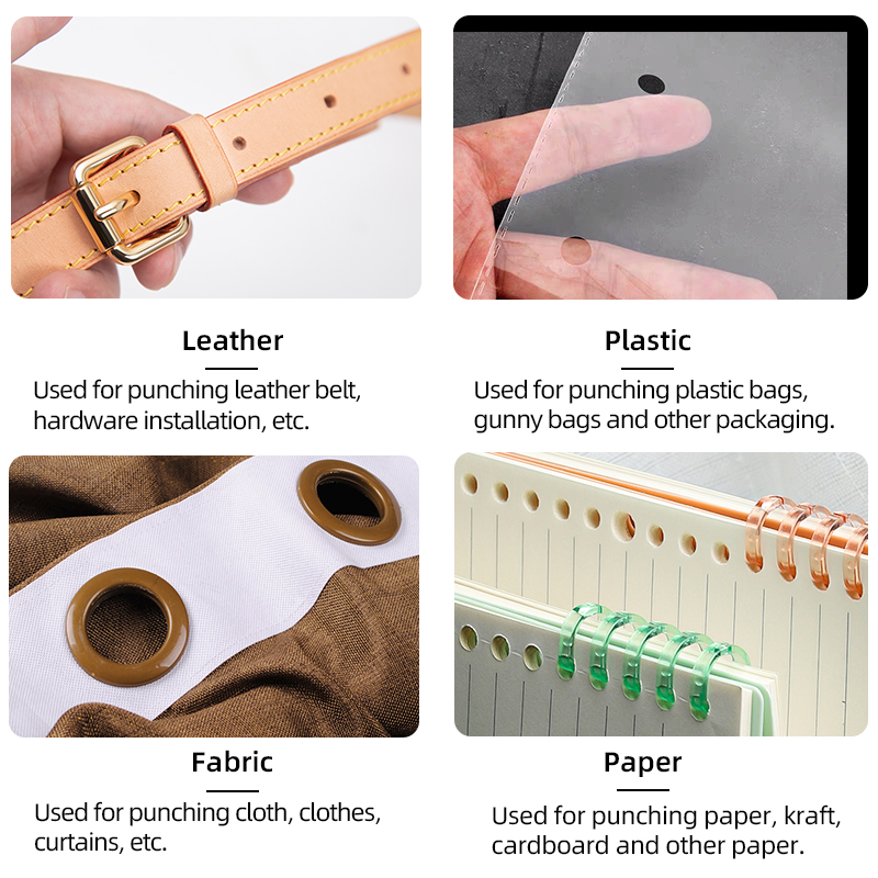 WUTA หนัง Round Hole Punch TOO - Hand Press Hole Punch Leather บทวิจารณ์และราคา