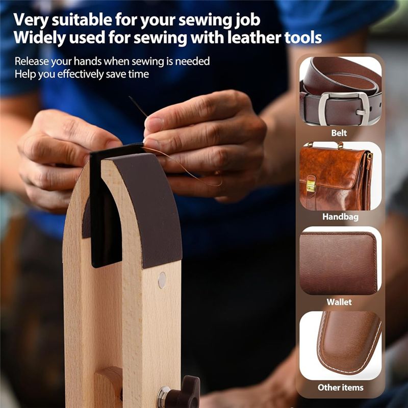 A67P-คลิปหนีบหนังสำหรับเย็บ รู - Leather Stitching Pony Clamp บทวิจารณ์และราคา