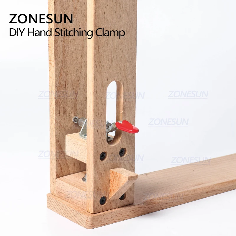 ZONESUN เครื่องมือเย็บผ้าไม้หน - Leather Stitching Pony Clamp บทวิจารณ์และราคา