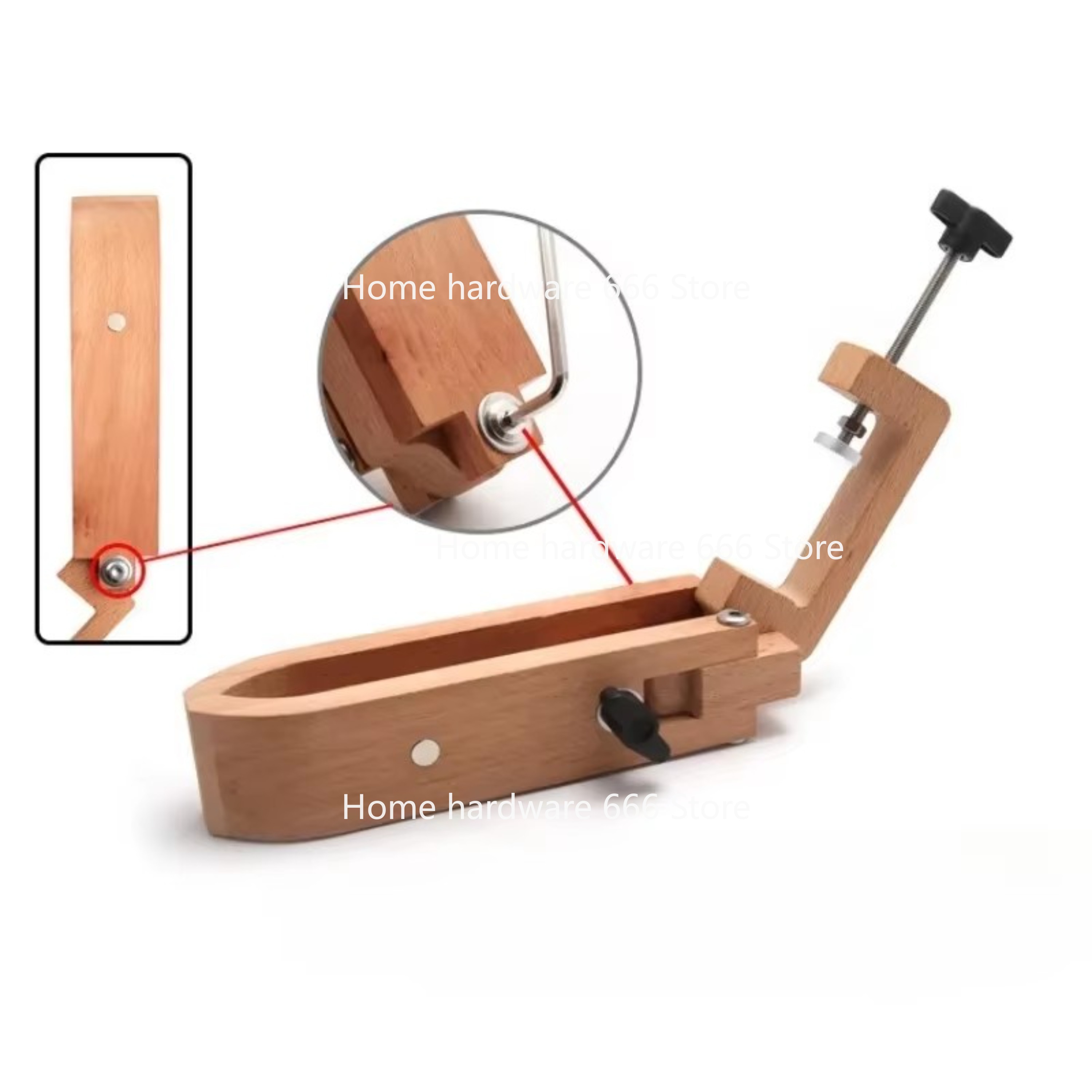 ที่หนีบไม้แบบพับได้สำหรับงานเย - Leather Stitching Pony Clamp บทวิจารณ์และราคา