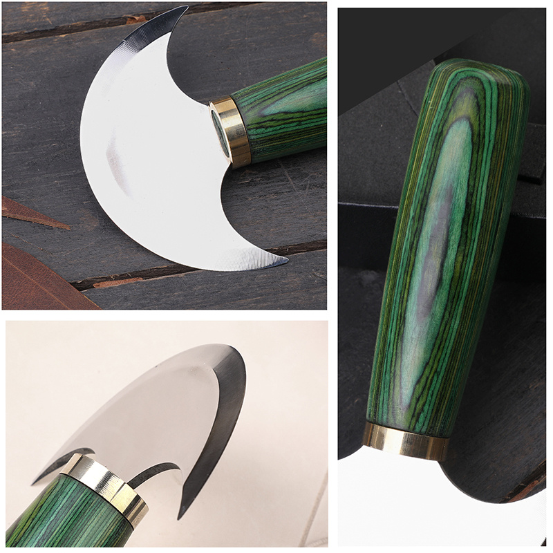 มีดตัดมืออาชีพ 1 ชิ้น ใบมีดครึ - Leather Edge Beveler Set บทวิจารณ์และราคา