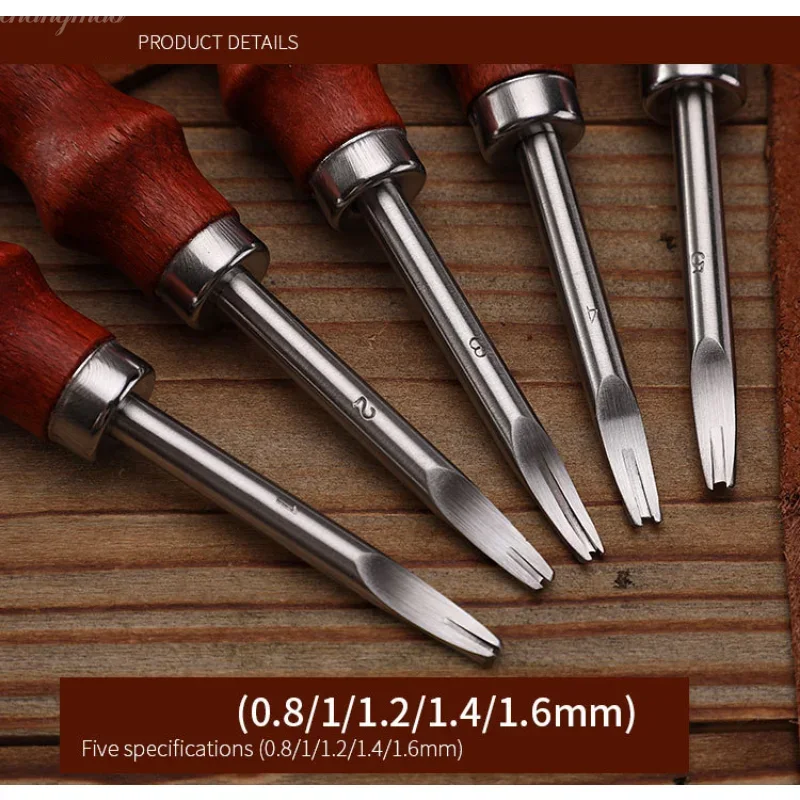 มีดตัดขอบหนัง 1 ชิ้น พร้อมด้าม - Leather Edge Beveler Set บทวิจารณ์และราคา