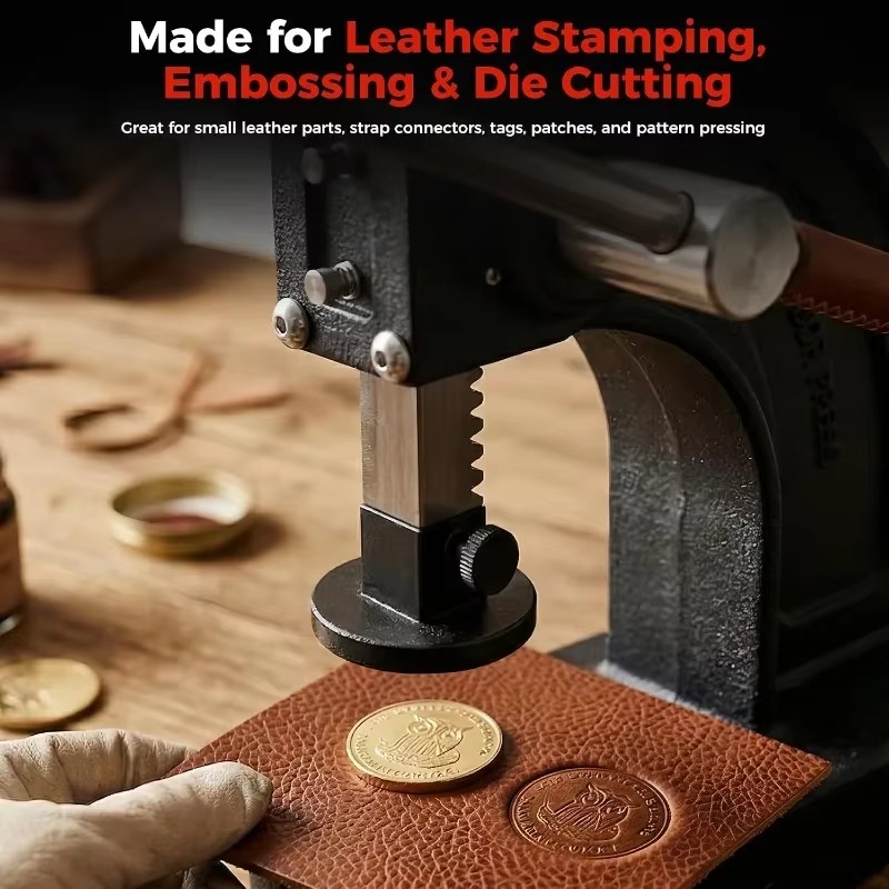 แผ่นเหล็กกล้าคาร์บอนสีดำ ขนาด  - Leather Cutting Die Press บทวิจารณ์และราคา