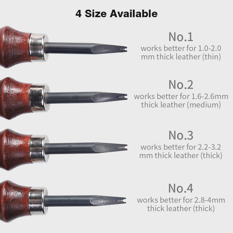 WUTA Sharp หนัง Edge Beveler E - Leather Edge Beveler Set บทวิจารณ์และราคา