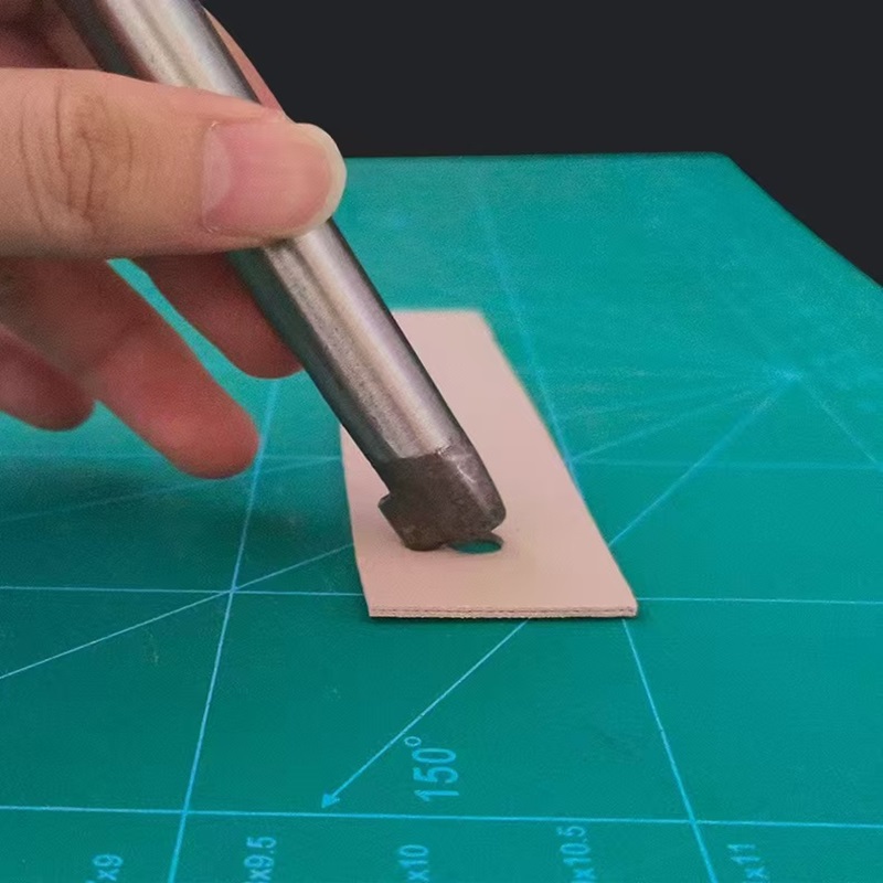 เครื่องมือเจาะหนังพร้อมรูและหา - Hand Press Hole Punch Leather บทวิจารณ์และราคา