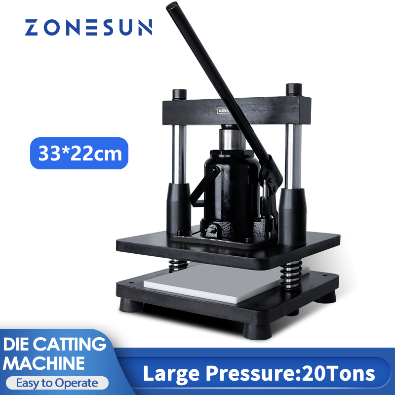 เครื่องตัดหนังไฮดรอลิก ZONESUN - Leather Cutting Die Press บทวิจารณ์และราคา