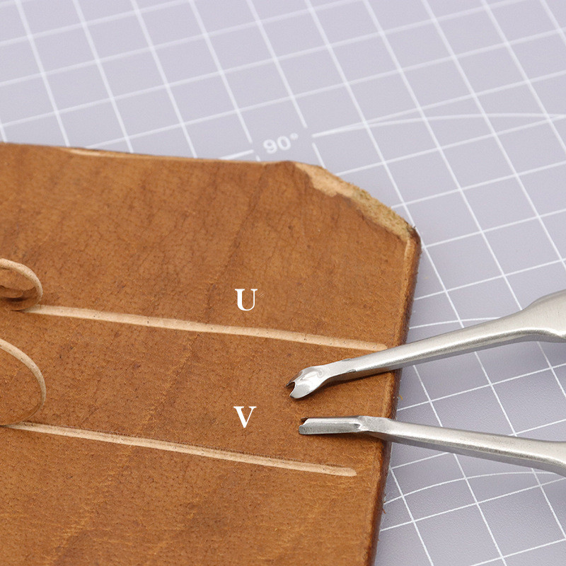 ชุดเครื่องมือทำร่องและตัดขอบหน - Leather Edge Beveler Set บทวิจารณ์และราคา