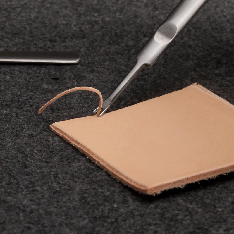ชุดเครื่องมือทำร่องและตัดขอบหน - Leather Edge Beveler Set บทวิจารณ์และราคา