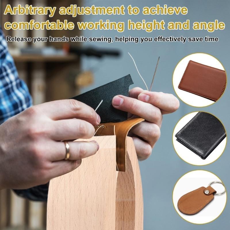 97BA หนังเย็บม้าปรับหนังม้าตาร - Leather Stitching Pony Clamp บทวิจารณ์และราคา