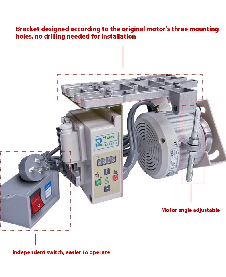 มอเตอร์ประหยัดพลังงาน 2026 550 - Sewing Machine Servo Motor 750W บทวิจารณ์และราคา