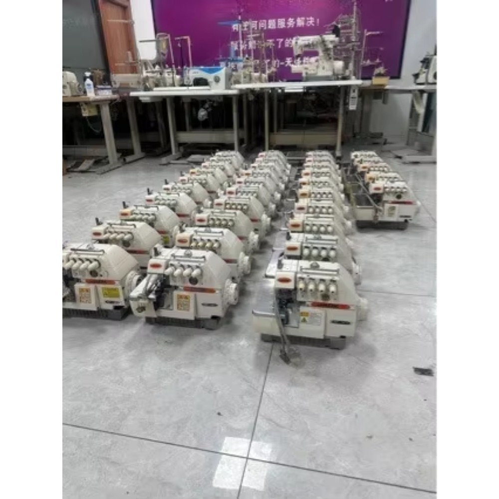 จักรเย็บผ้าโอเวอร์ล็อกระบบขับเ - Overlock Sewing Machine 4 Thread บทวิจารณ์และราคา