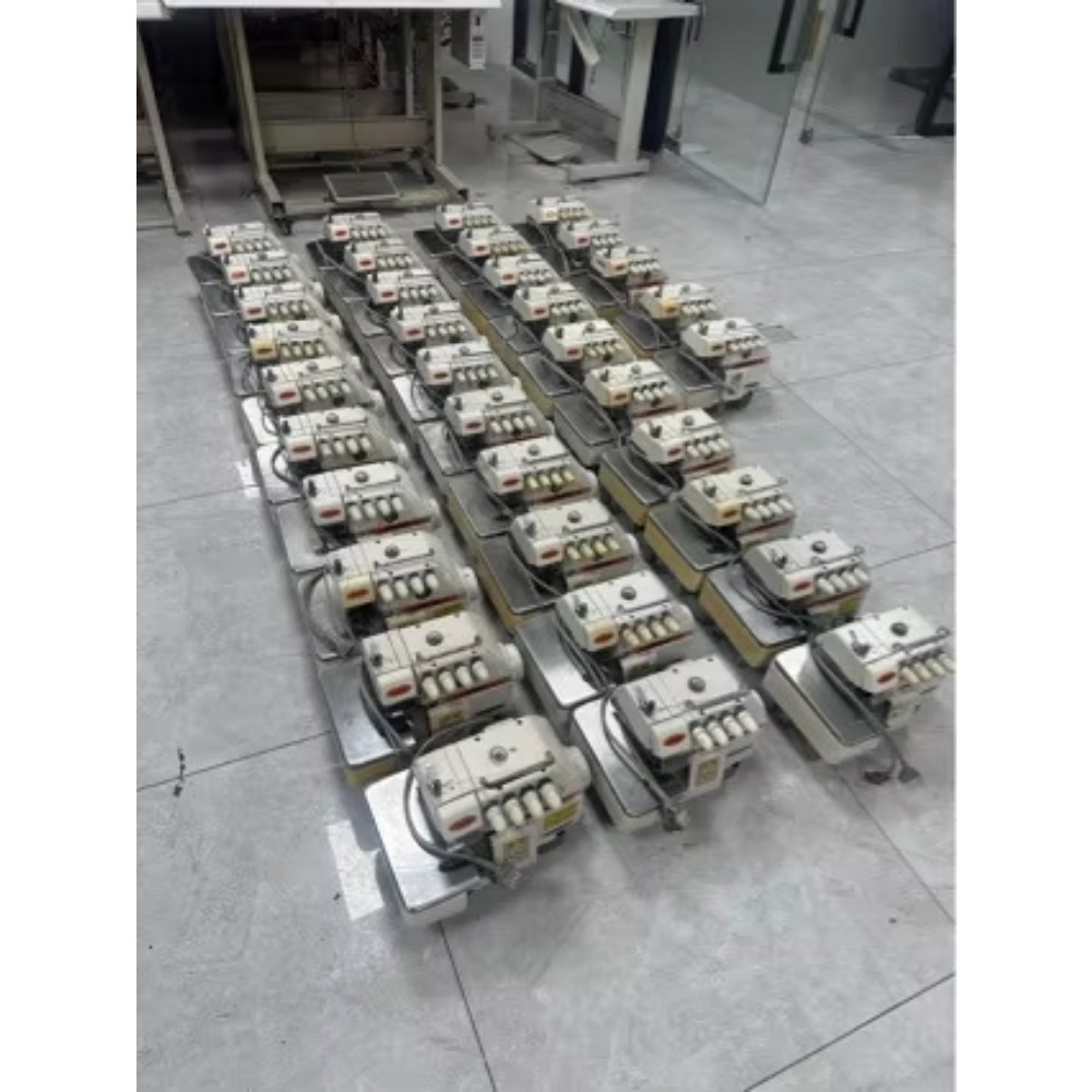 จักรเย็บผ้าโอเวอร์ล็อกระบบขับเ - Overlock Sewing Machine 4 Thread บทวิจารณ์และราคา