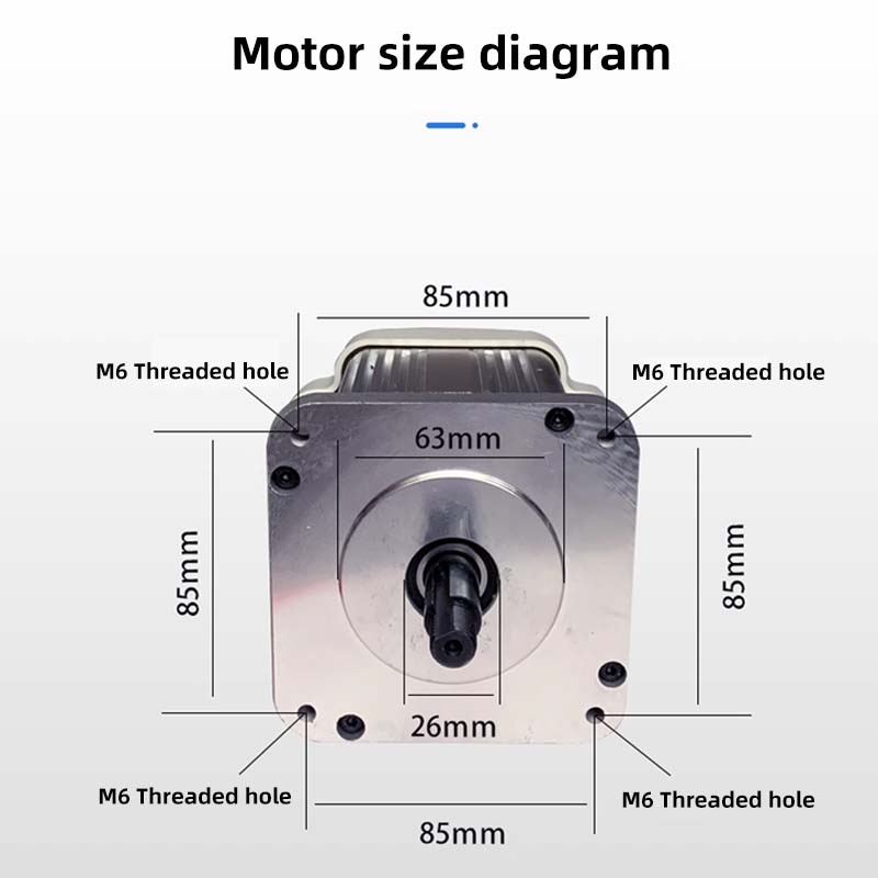 ชุดมอเตอร์เซอร์โวมอเตอร์กระแสต - Sewing Machine Servo Motor 750W บทวิจารณ์และราคา