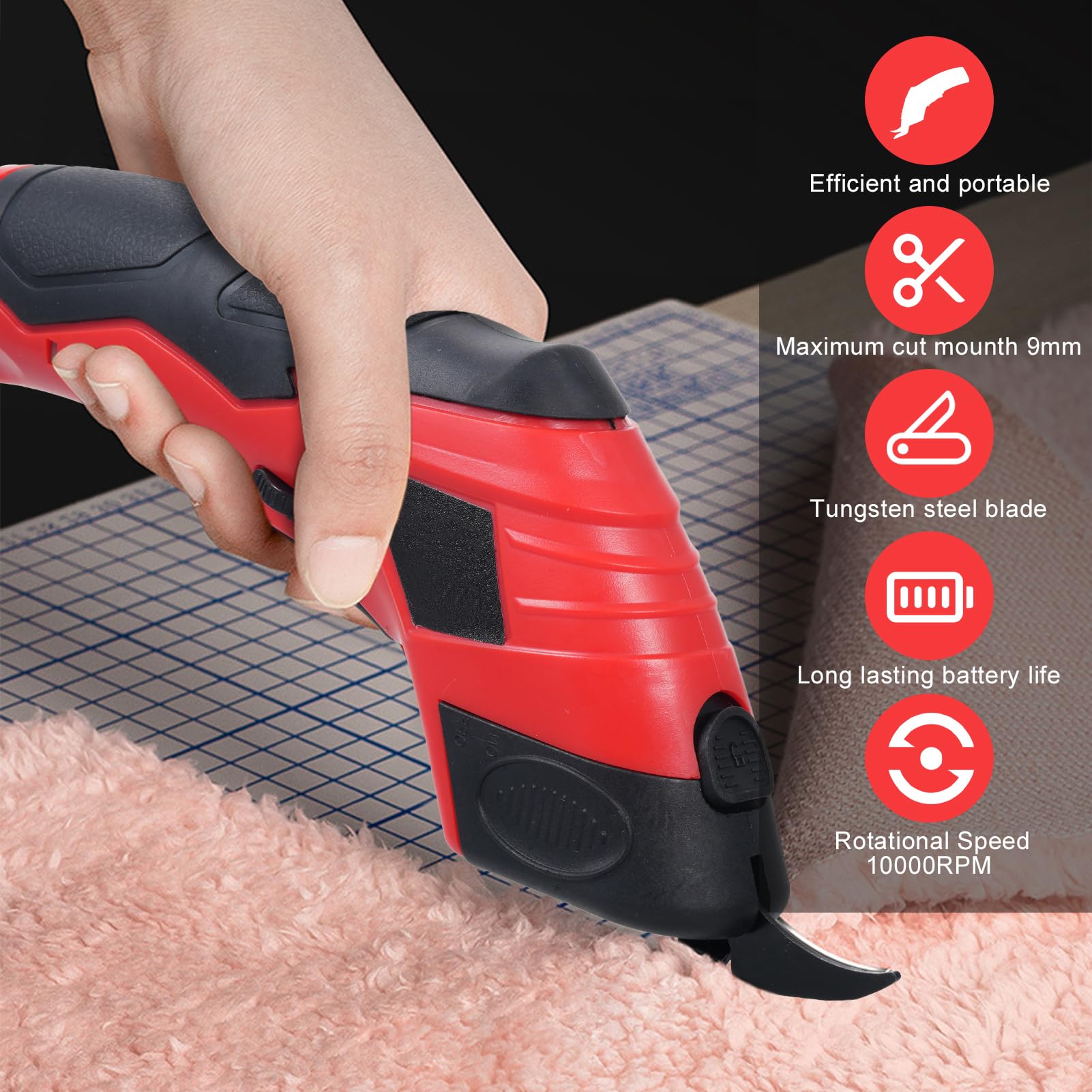 กรรไกรไฟฟ้าไร้สายสำหรับตัดผ้า  - Leather Splitting Machine บทวิจารณ์และราคา