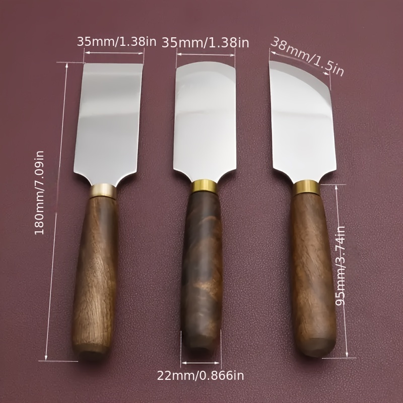 เครื่องมือตัดหนัง ขอบตรง ขอบเฉ - Leather Edge Beveler Set บทวิจารณ์และราคา