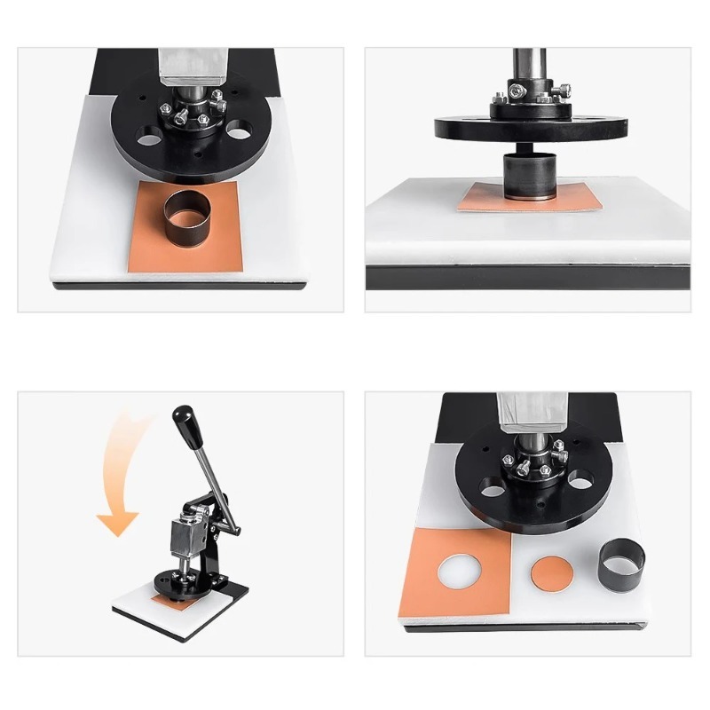 เครื่องตัดหนังแบบแมนนวล เครื่อ - Leather Cutting Die Press บทวิจารณ์และราคา