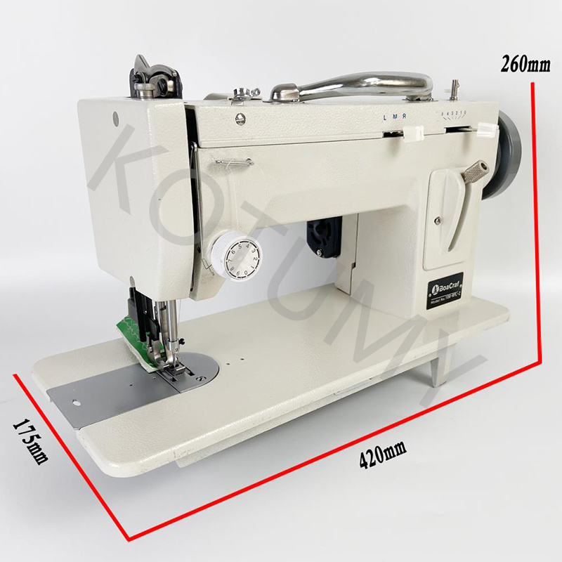 จักรเย็บผ้าวัสดุหนาไฟฟ้าเดินเท - Leather Sewing Machine Walking Foot บทวิจารณ์และราคา
