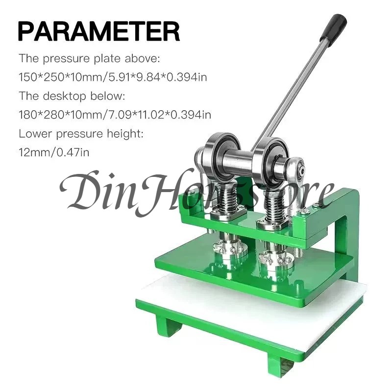 เครื่องตัดแบบกดด้วยมือ เครื่อง - Leather Cutting Die Press บทวิจารณ์และราคา