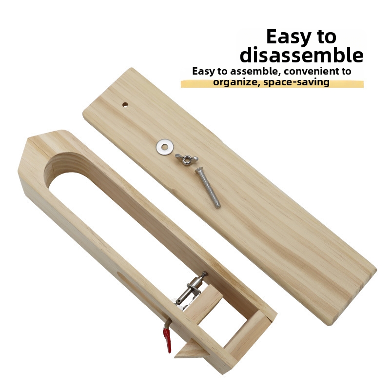 ที่หนีบหนังแบบปรับได้ ทำจากไม้ - Leather Stitching Pony Clamp บทวิจารณ์และราคา