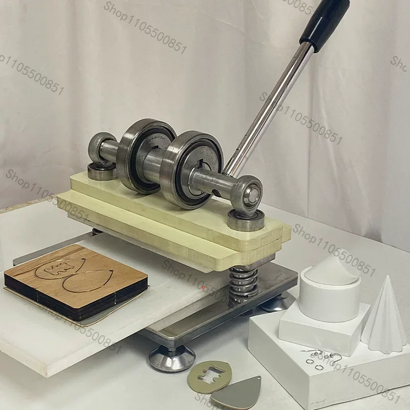 เครื่องตัดหนังแบบกดด้วยมือ  แบ - Leather Cutting Die Press บทวิจารณ์และราคา
