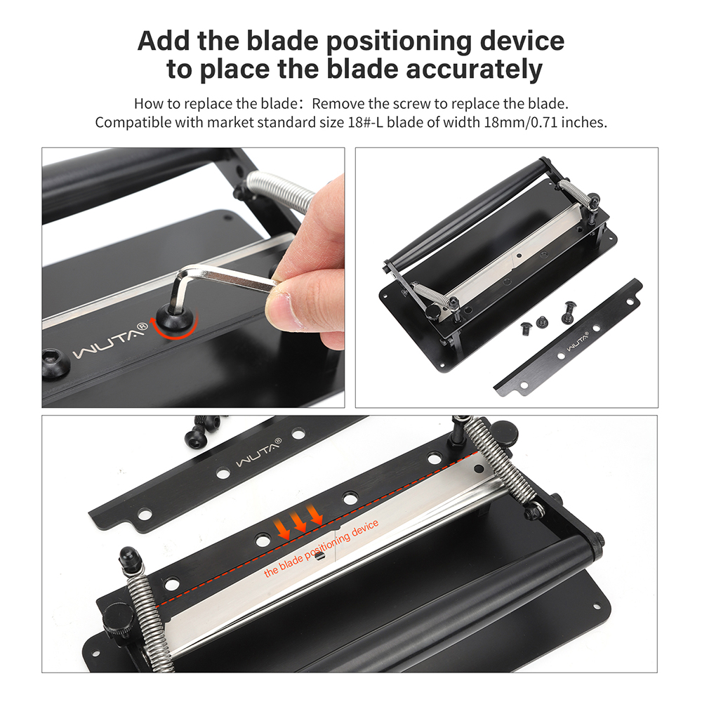 WUTA เครื่องปอกหนังด้วยมือขนาด - Leather Splitting Machine บทวิจารณ์และราคา